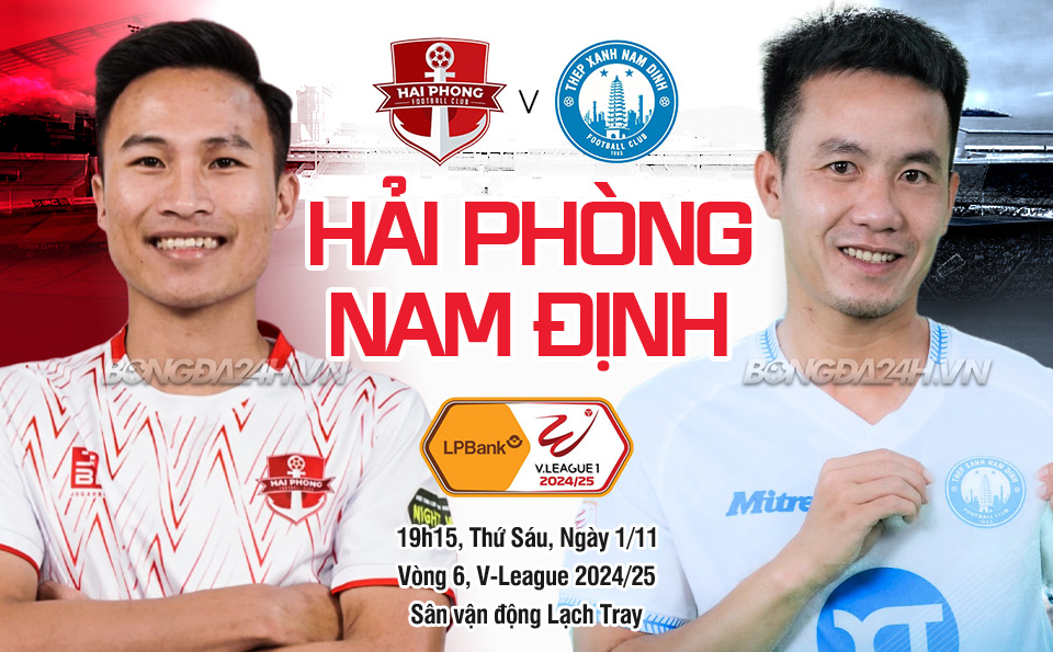 Hải Phòng vs Nam Định Cơ Hội Đối Chiến Của Các Đội Bóng Đang Loay Hoay