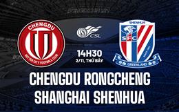 1 soi keo chengdu rongcheng vs shanghai shenhua vdqg trung quoc 0111100921